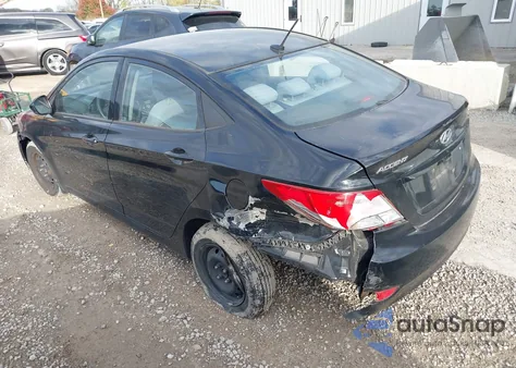 2016 Hyundai Accent Se z USA, uszkodzony, nr VIN KMHCT4AE0GU158603